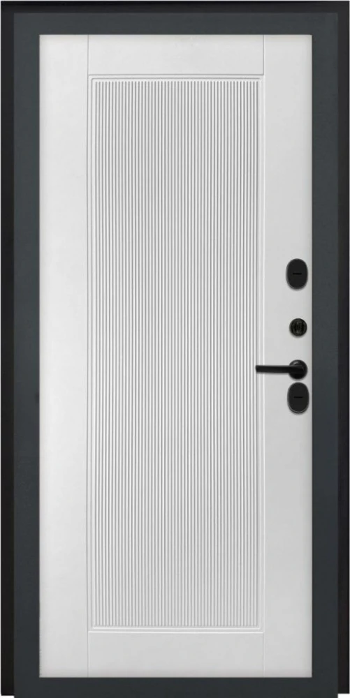 Входная дверь ДвериПРО Квадро ПВХ 10мм Астрод Velutto Bianco DPRO198148 внутренняя сторона