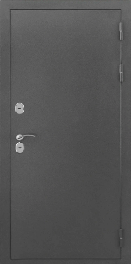 Входная дверь ДвериПРО L-Термо серебро ФЛП-560 МДФ 10мм DPRO198070 внешняя сторона