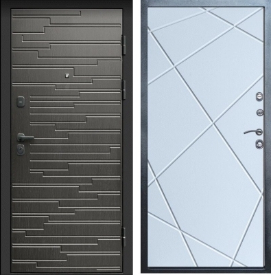 Дверь Термо-Доор РИВЬЕРА BLACK (Квартира)