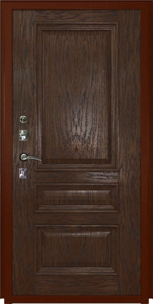 Входная дверь ДвериПРО Д-68 Фараон-2 (16мм, мореный дуб) DPRO195856 внутренняя сторона